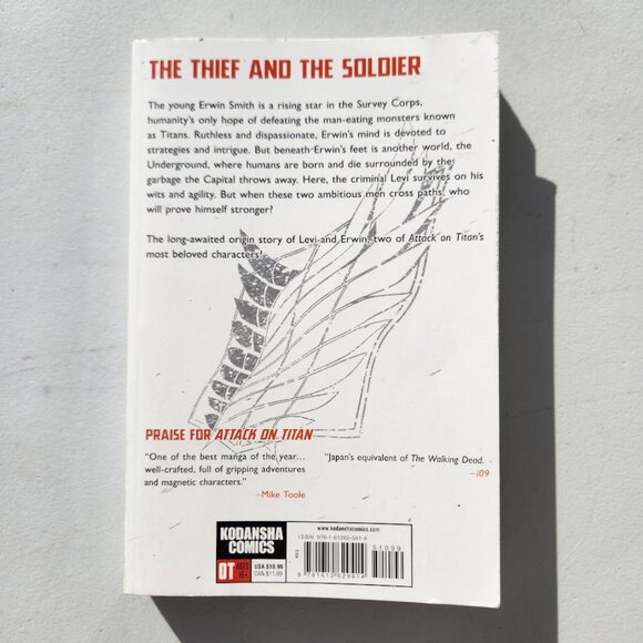 Attack on Titan: No Regrets 1 Manga Comicbook Comic Book Paperback  by Gun Snark - Picture 2 of 12